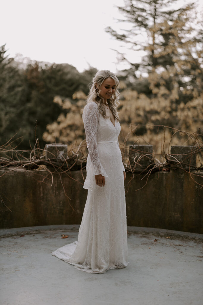 Jordan wedding dress full length