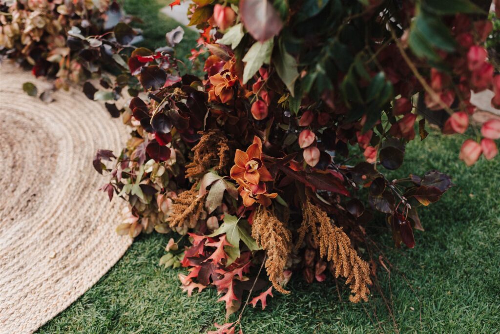 Ceremony floral detail