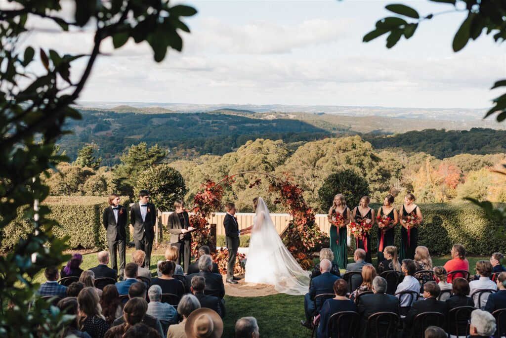 Ceremony at Mount Lofty House